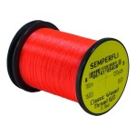 Classic Waxed Thread 6/0 110m (120 Yards) Fluoro Red