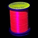 Classic Waxed Thread 8/0 110m (120 Yards) Fluoro Bright Red