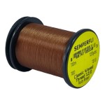 Classic Waxed Thread 12/0 110m (120 Yards) Rusty Brown