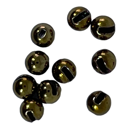 Tungsten Slotted Beads 4.6mm (3/16 inch) Olive